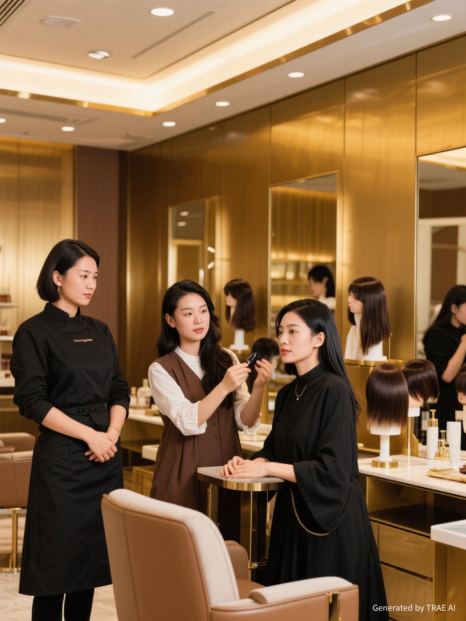 三星速美假发门店体验